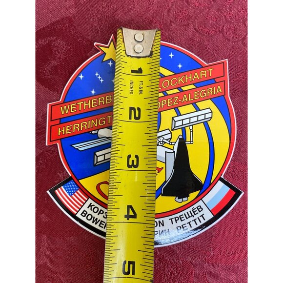 NASA Lot of NASA Stickers Space Shuttle Missions - Vintage - Picture 4 of 13